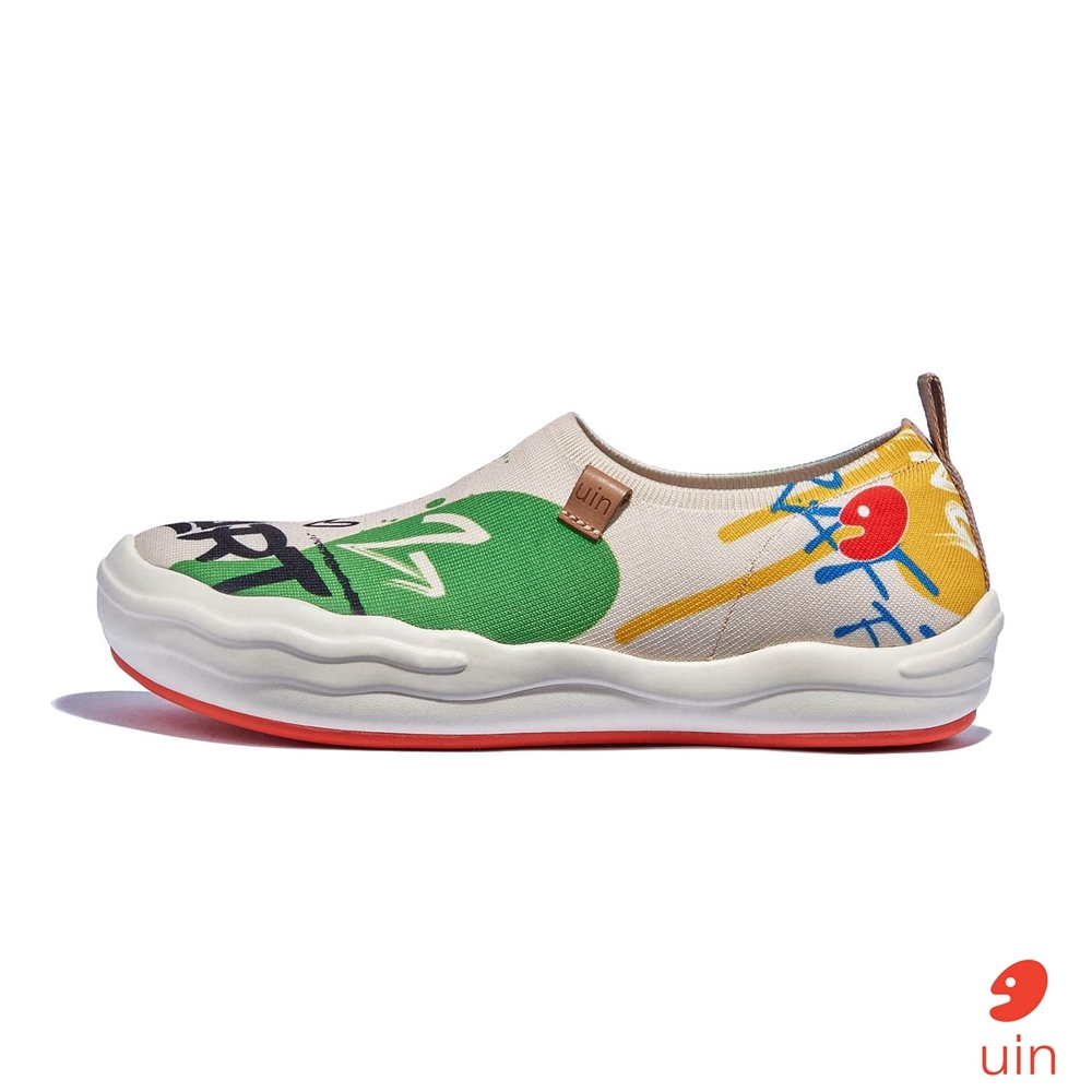 【Uin】西班牙原創設計 |托萊多8 塗鴉青春2 女鞋 彩繪鞋 休閒鞋 懶人鞋