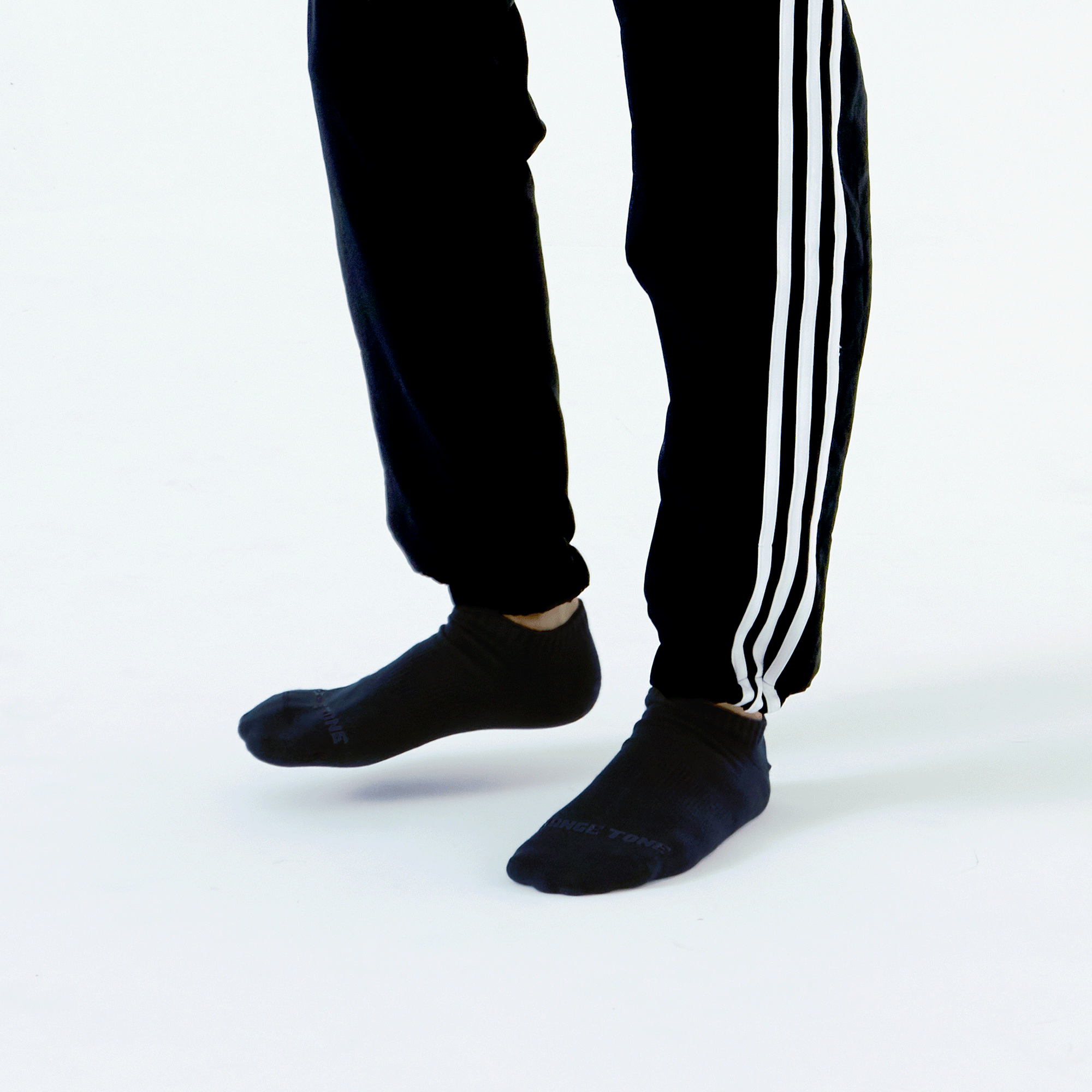 抗菌足弓踝襪〈深藍〉