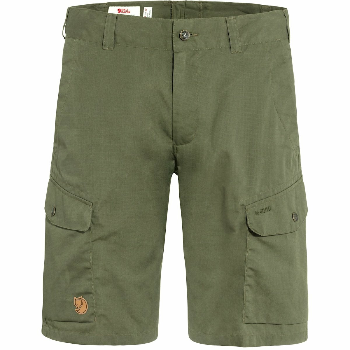 Fjallraven 瑞典北極狐 / 小狐狸 Ruaha Shorts G1000 Lite 輕量休閒短褲 健行短褲 男款 F81188-625 月桂綠 [HappyOutdoor]