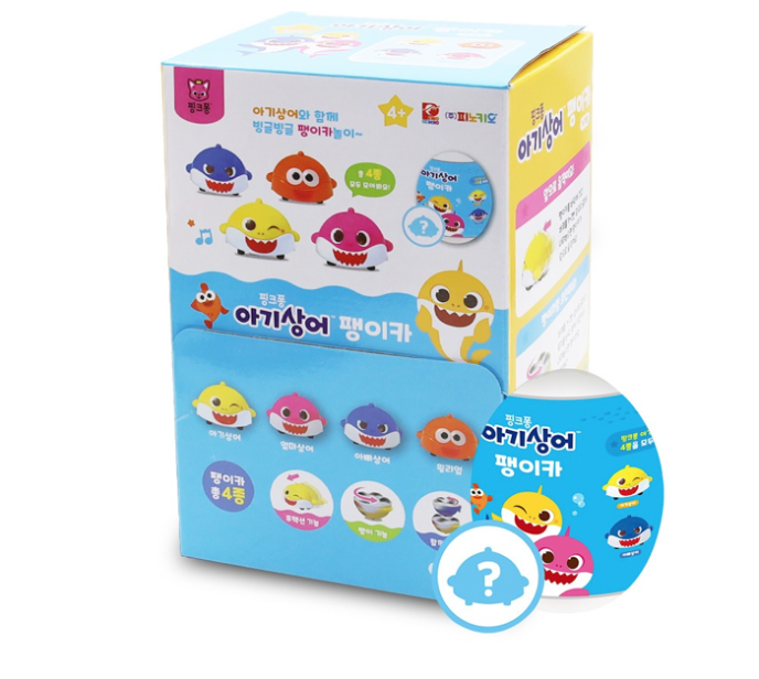 Baby shark 轉轉車出奇蛋-款式隨機