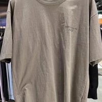 [S] ADLV BASIC LOGO SEASON2 SHORT SLEEVE T-SHIRT,COCOA, ADLV23SS-SSLBSN-CCO (SAV162)