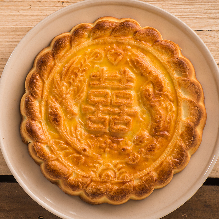 棗泥核桃蛋黃 (蛋奶素)