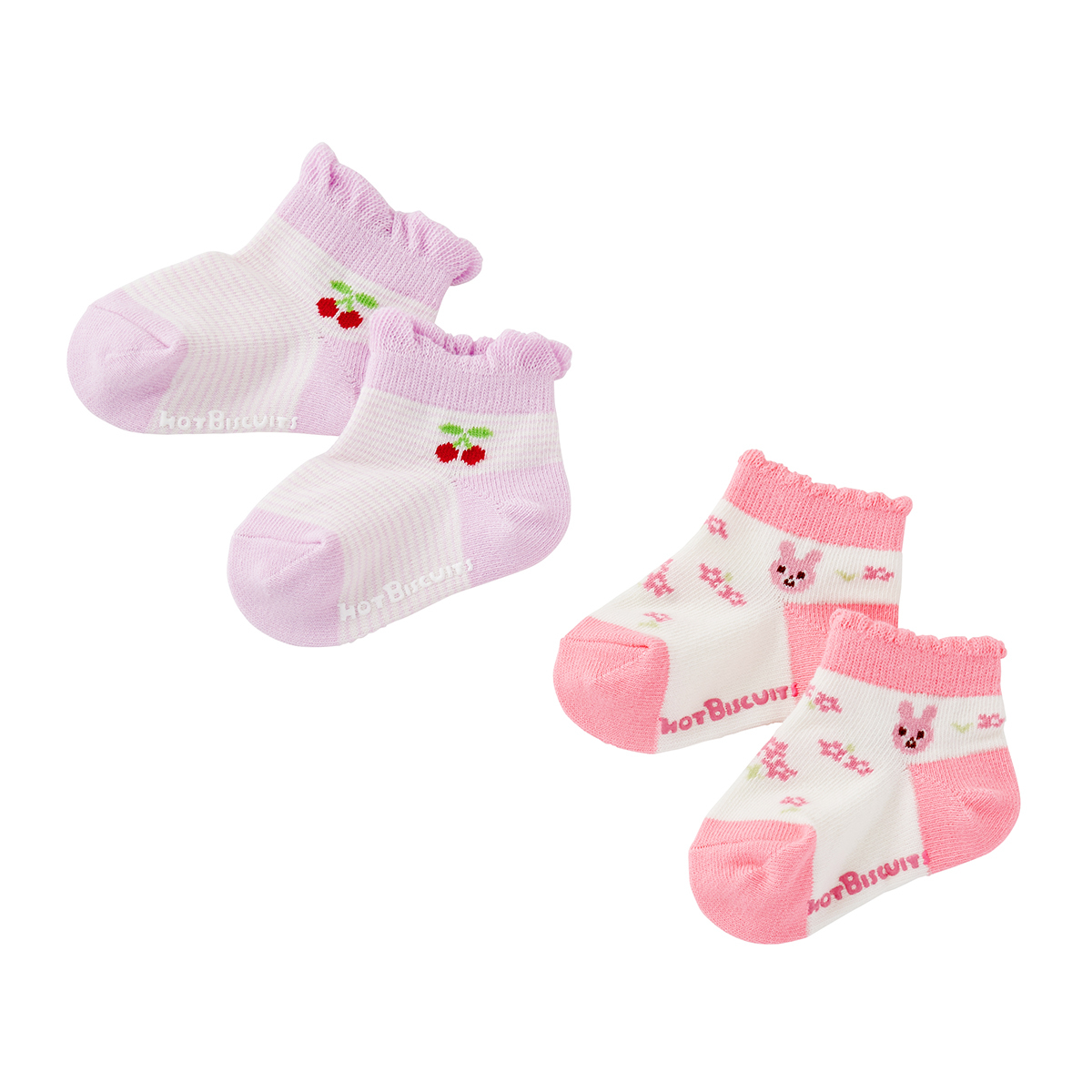 小童襪子2雙（粉色）