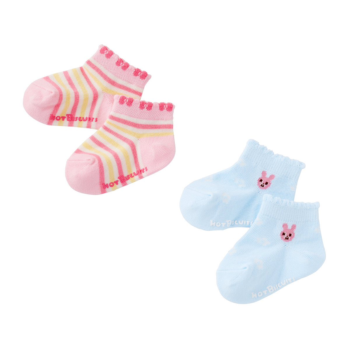 小童襪子2雙(白色）