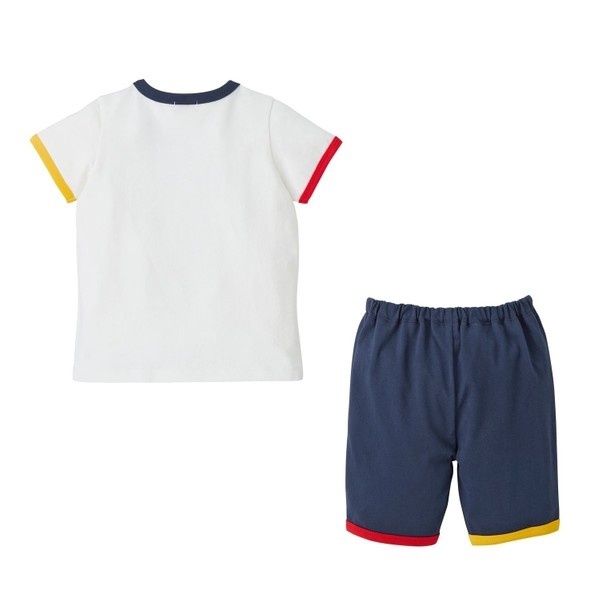 HB 小熊短袖睡衣深藍色