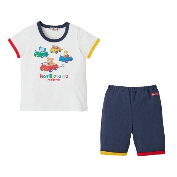 HB 小熊短袖睡衣深藍色