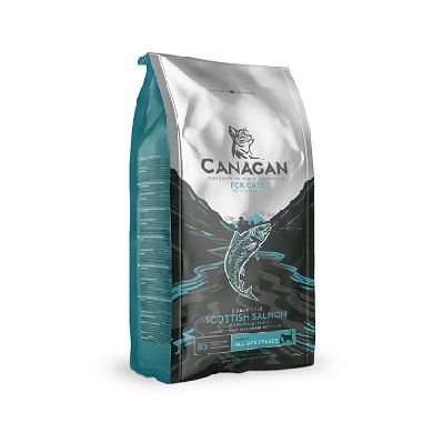 Canagan 無穀物蘇格蘭三文魚配方全貓糧 (淺藍) 1.5kg/4kg