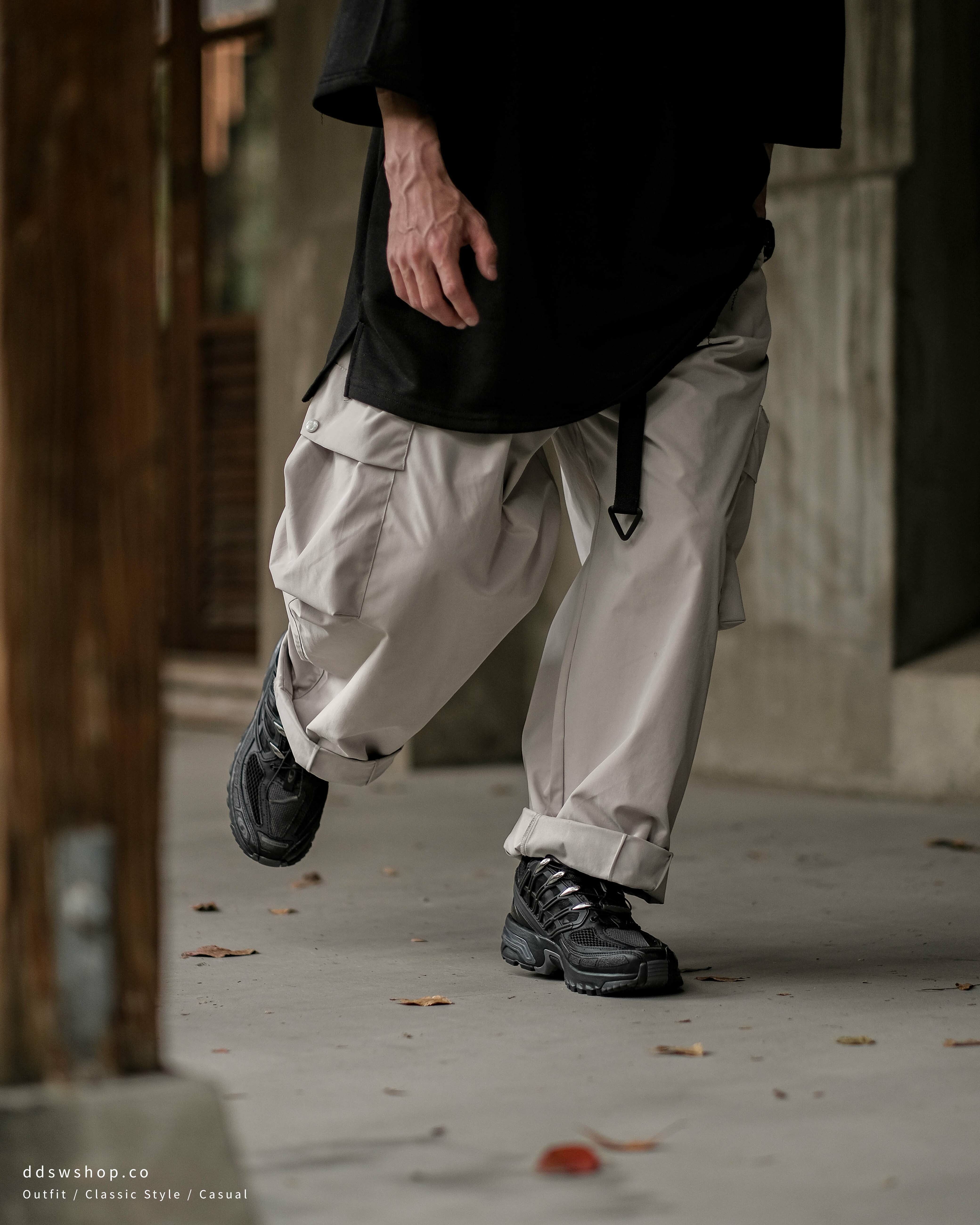 Salomon ACS PRO 機能 越野 登山鞋 全黑