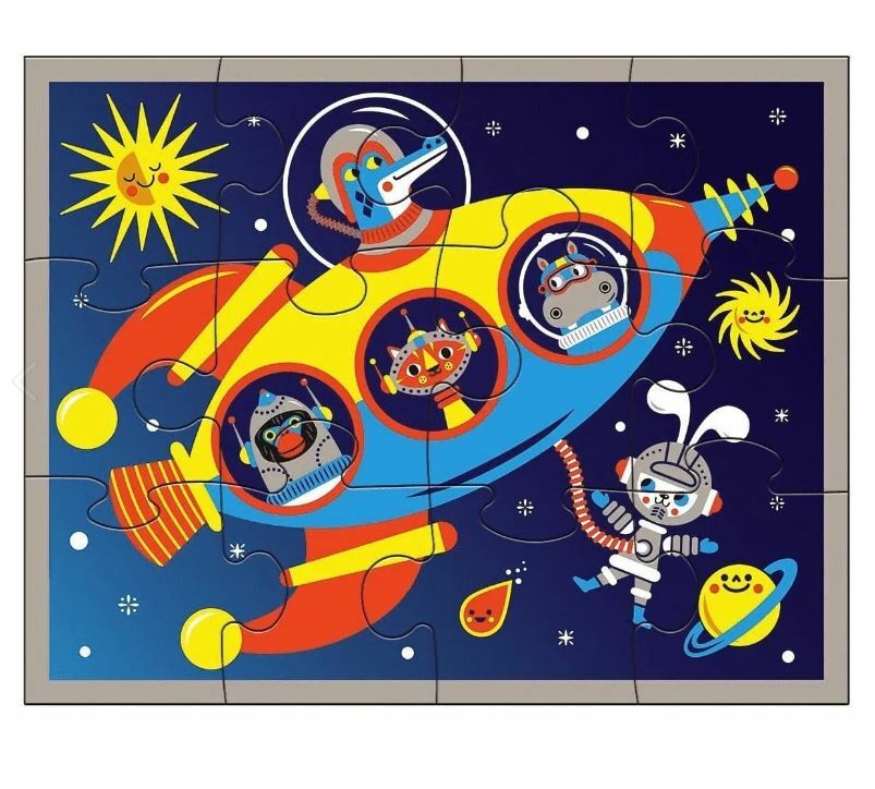 美國Mudpuppy 攜帶拼圖 6款可選