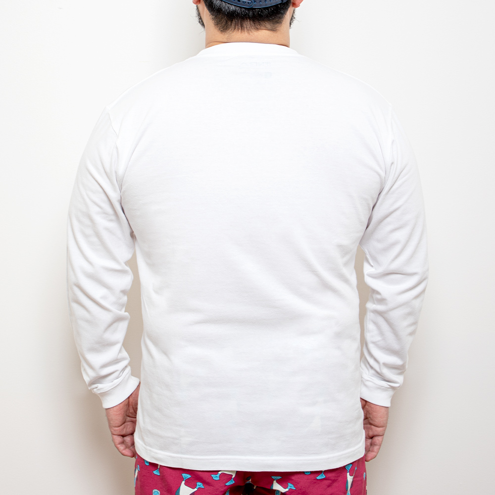 TENGA Cherry 長袖T恤 白