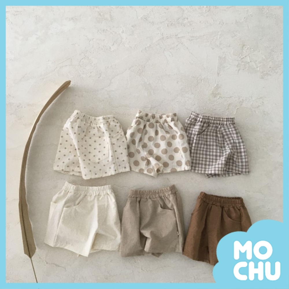 棉麻休閒薄款短褲(六色)