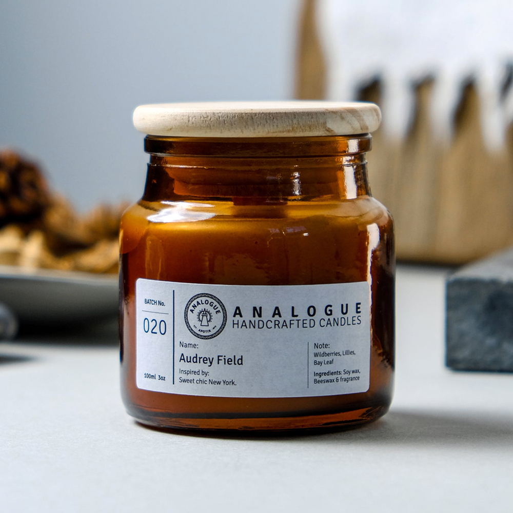 Analogue - 貴族莊園 居家香氛蠟燭（天然無毒大豆蠟＆蜂蠟）