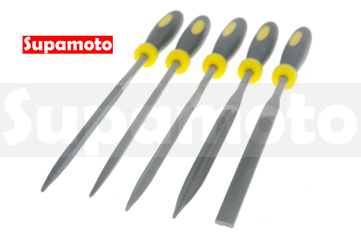 -Supamoto- 6吋 手工 手工具 打磨 銼刀 方銼 扁銼 半圓銼 三角銼 圓銼