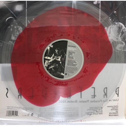 PRETENDERS -LIVE! AT THE PARAFISE  LP VINYL