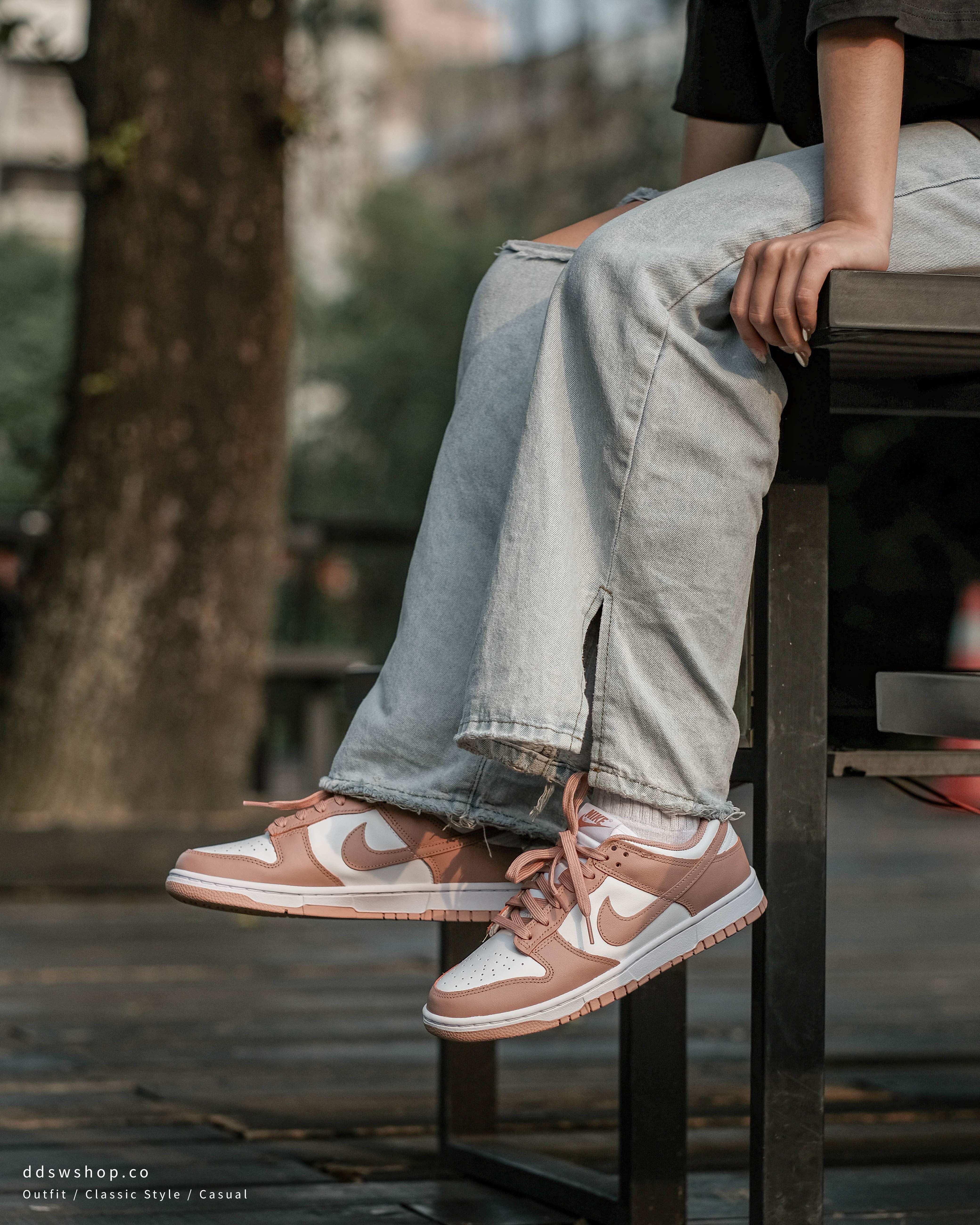 Nike Dunk Low Rose Whisper 乾燥玫瑰 裸粉 DD1503-118