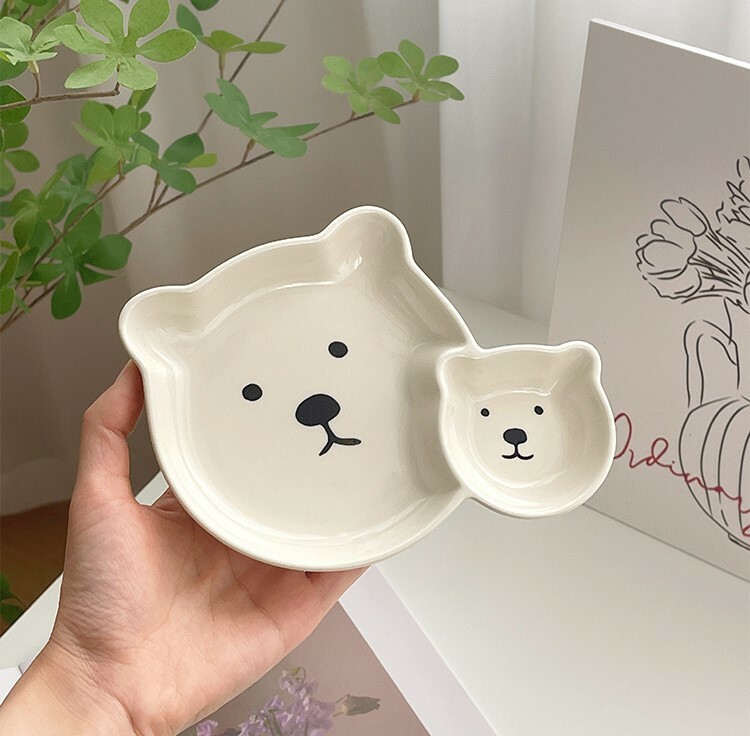 《1849》可愛小熊分隔盤