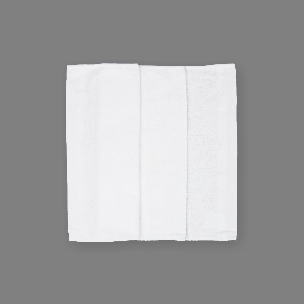 厚毛巾-白色 30兩