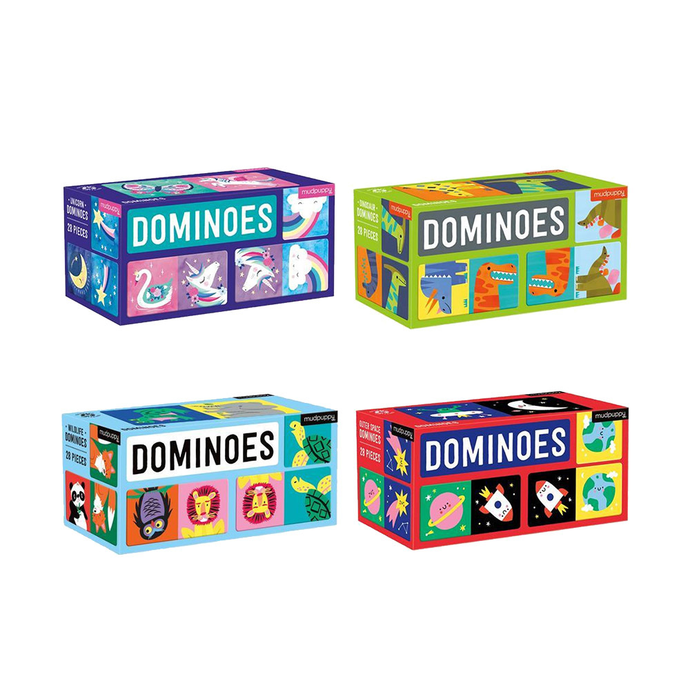 美國Mudpuppy 多米諾骨牌遊戲 4款可選