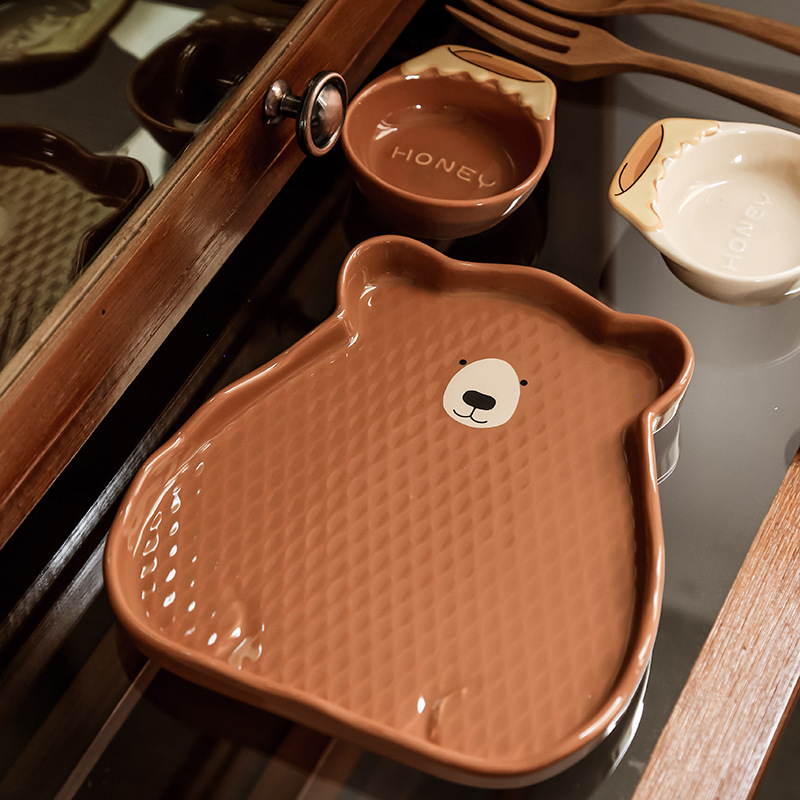 《1846》胖胖熊系列餐盤