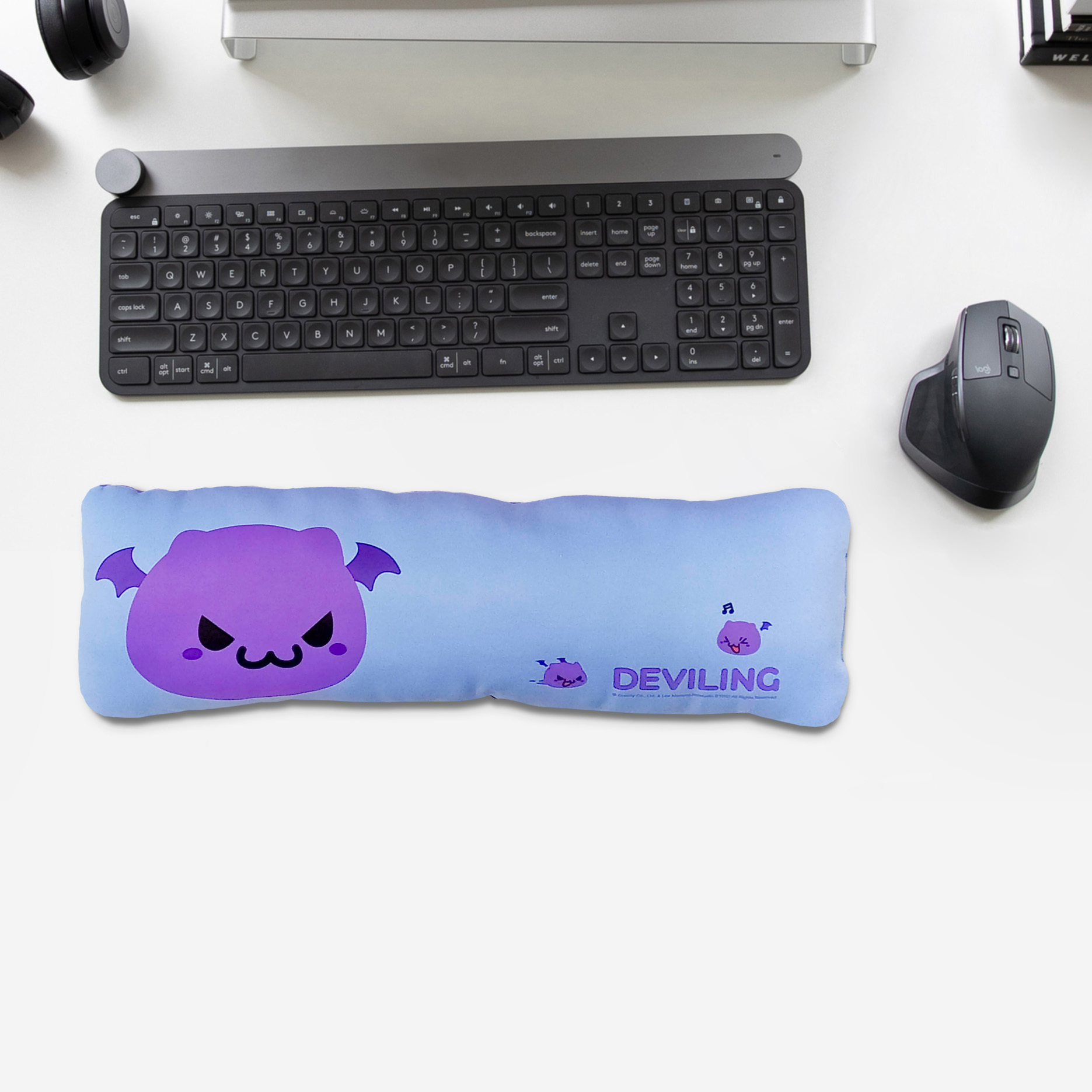 《RO仙境傳說》鍵盤枕（天使波利/惡魔波利）