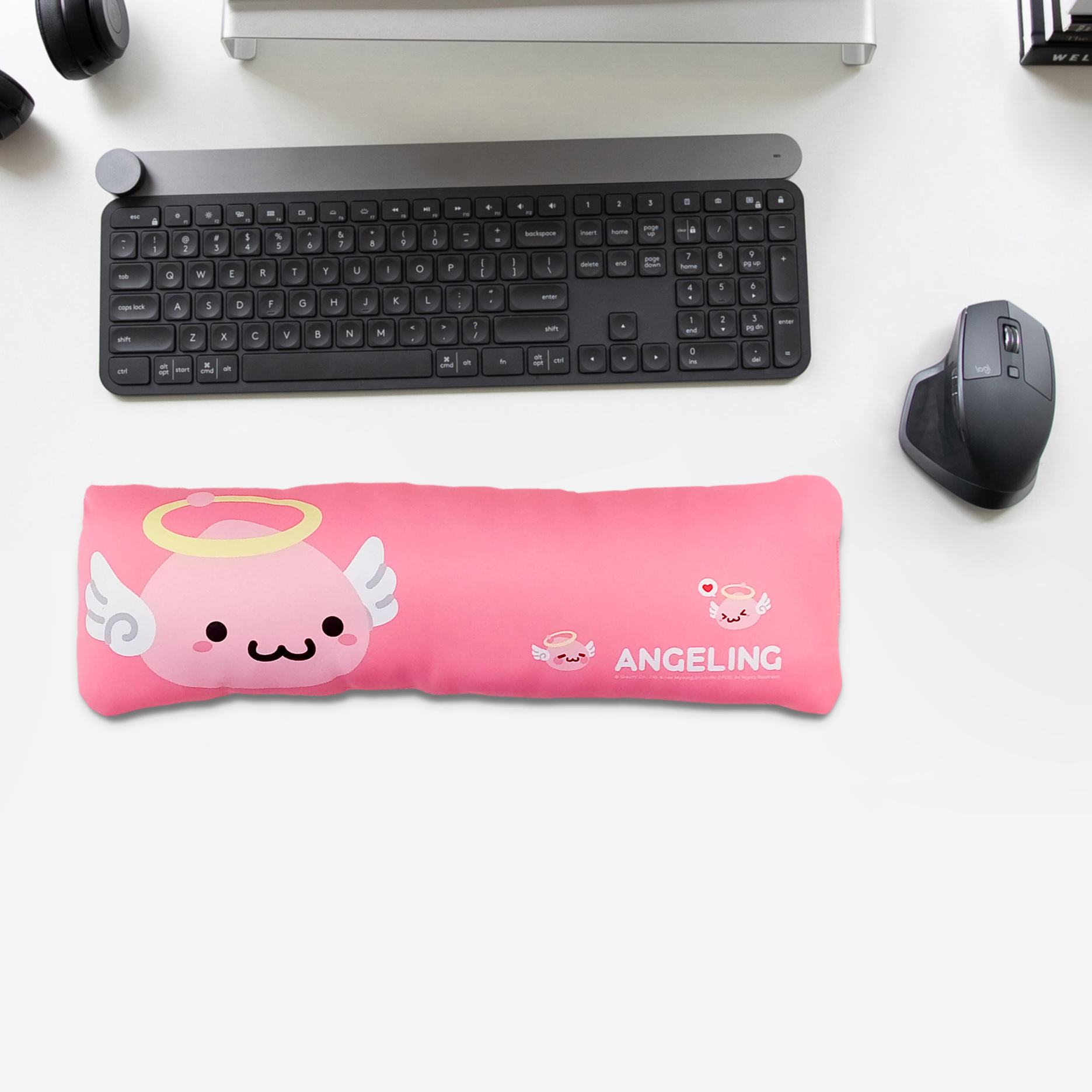 《RO仙境傳說》鍵盤枕（天使波利/惡魔波利）