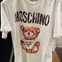 [S] MOSCHINO THIS IS NOT A TOY TSHIRT,WHITE, DV0702-5440-1001 (SM456)