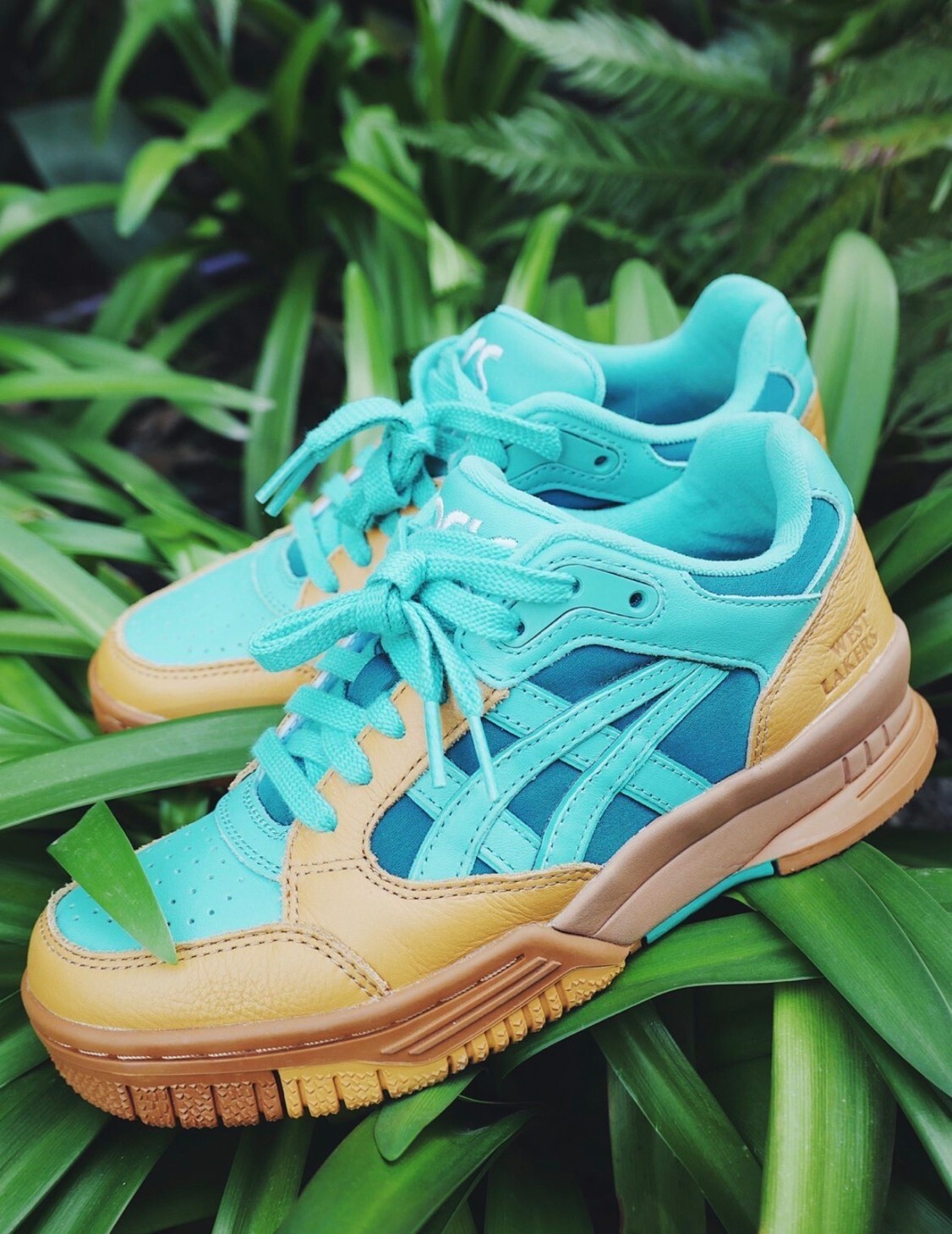 代購 Asics x REDCHARCOALGel-Spotlyte 全國制霸 復古籃球鞋 黃綠 MAR-