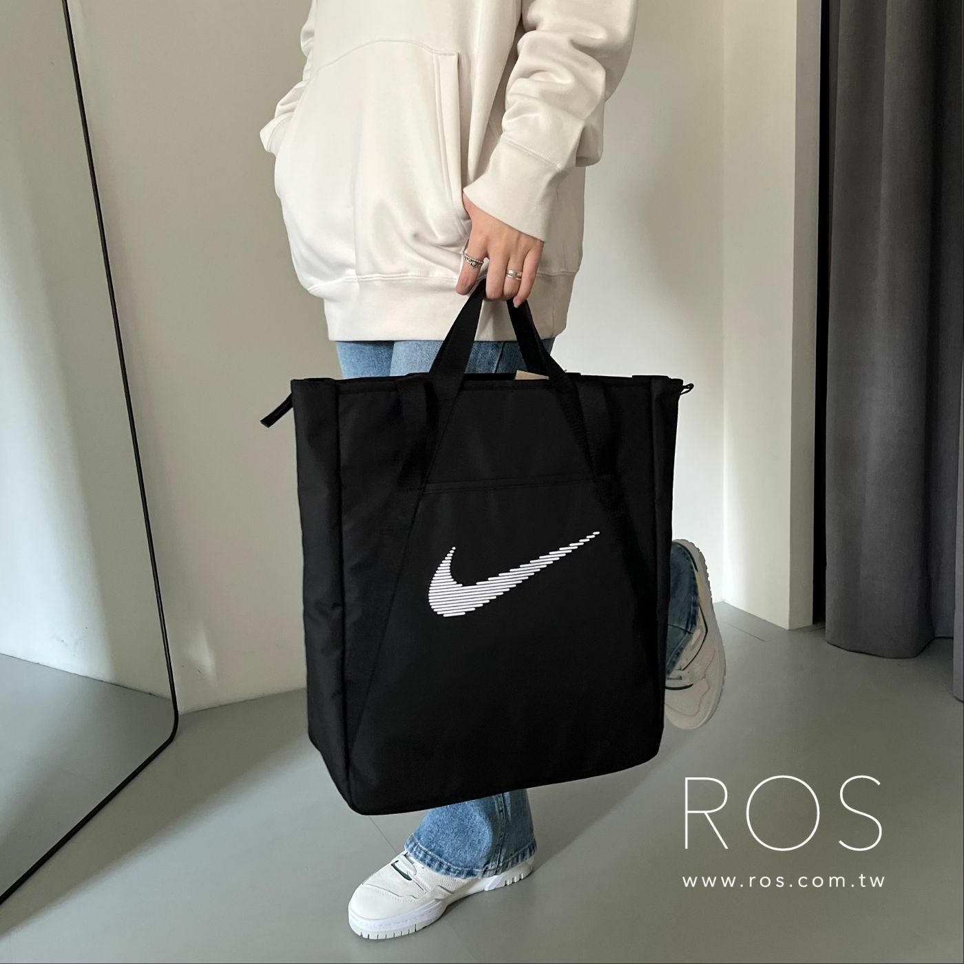 Nike 魔術大空間 托特包 黑