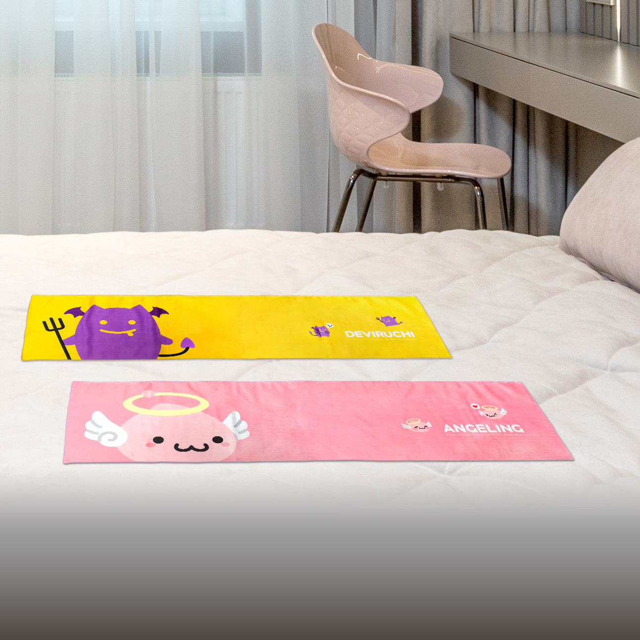 《RO仙境傳說》運動毛巾（天使波利/小惡魔）