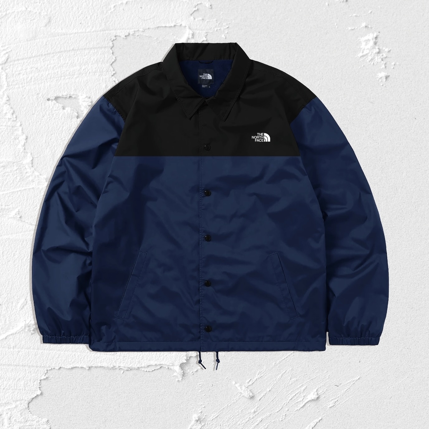 The North Face Water Repellent Coach Jacket Navy
