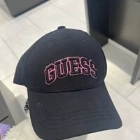 [S] GUESS AWU356POL01 BASEBALL CAP,BLACK, 7622078077611 (SGU331)