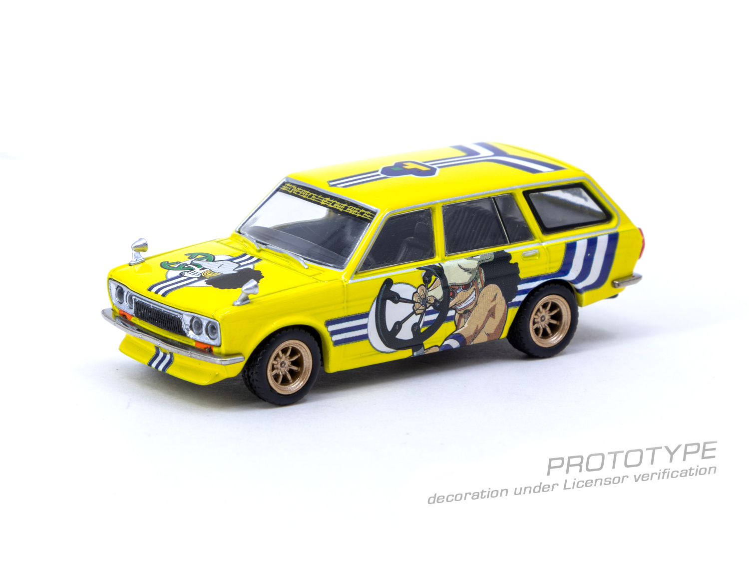 Tarmac 1/64 Tarmac Works x One Piece Model Car Collect