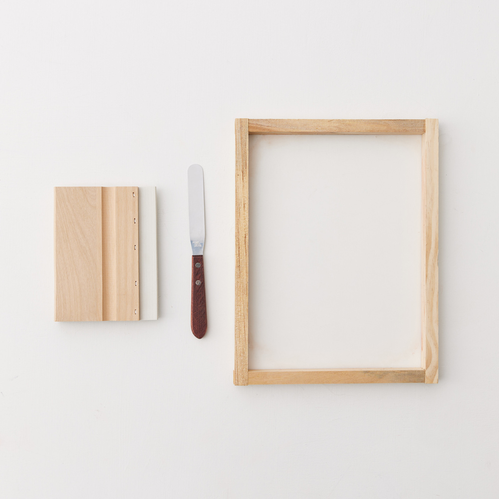 課程材料/絹印工具組