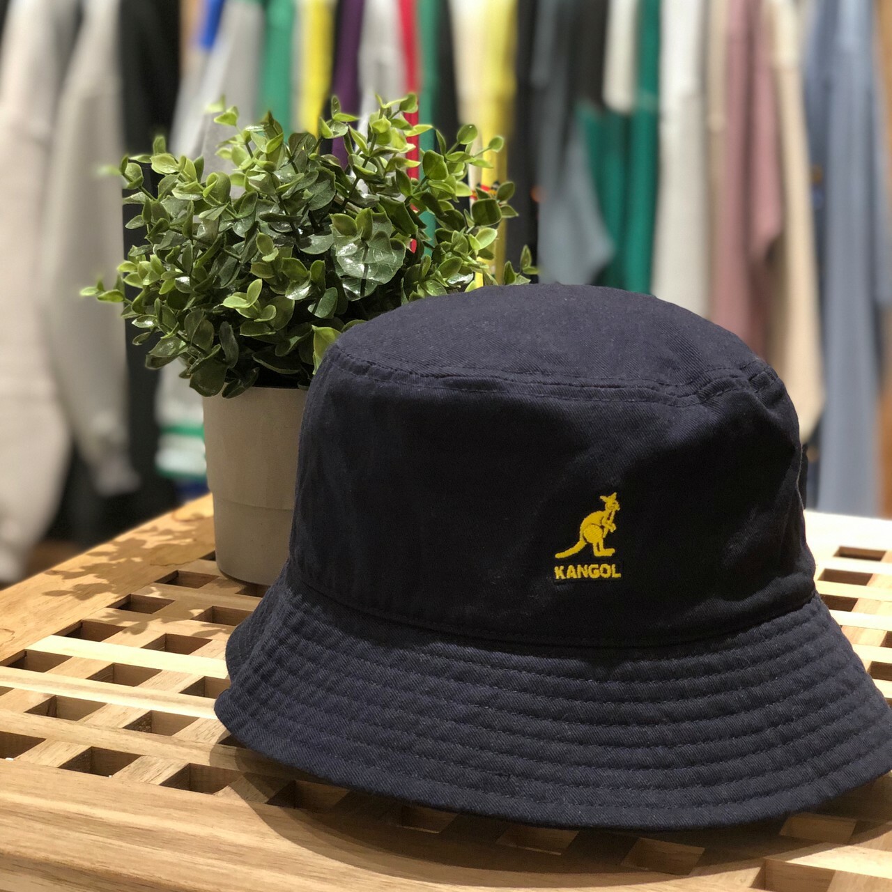 Kangol 刺繡logo漁夫帽 K4224HT
