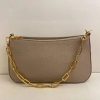 [S] COCCINELLE E1870150190N80TU SHOULDER BAG,GRAY/STONE, 8059978474643 (SCC30)