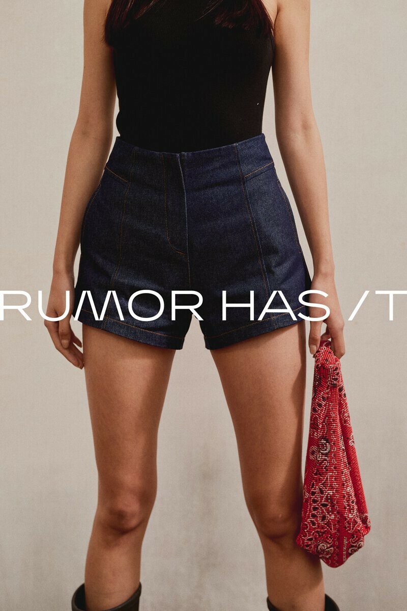 High Waisted Denim Shorts