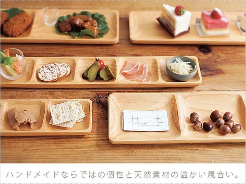 【特惠5折】日本PAN MAISON シリーズ (木製食器) 餐盤  4款可選