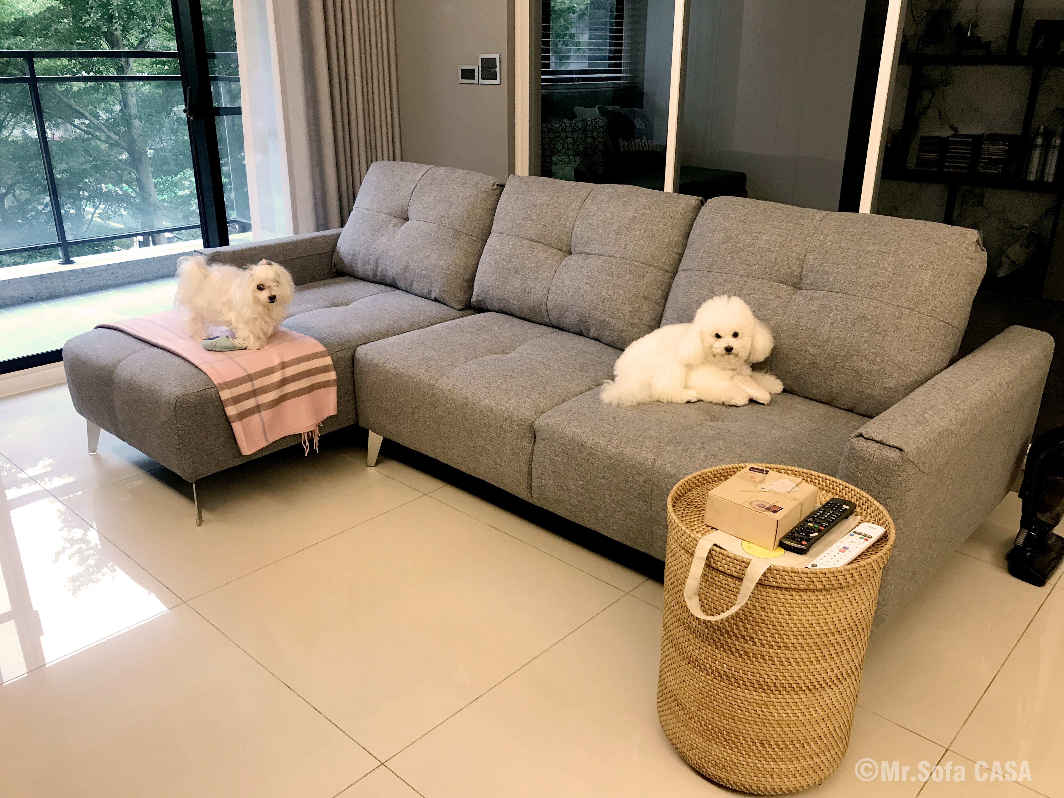 貓抓沙發 貓抓布 里昂沙發