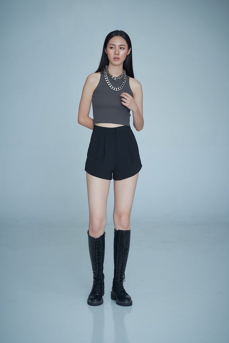 Sleeveless Knit Tank Top