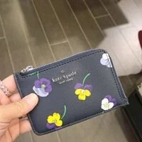 [S] KATE SPADE KB434 DARCY MD L-ZIP CARD HOLDER,BLAZER BLUE, 196021215261 (SKS525)