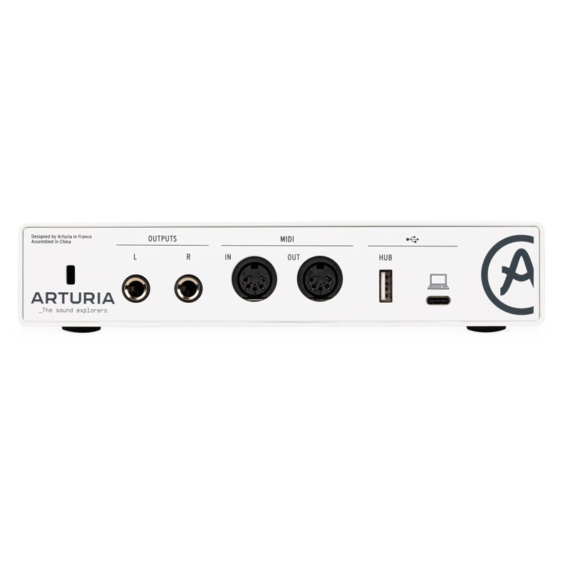 Arturia Minifuse 2 White｜雙軌USB-C音訊介面