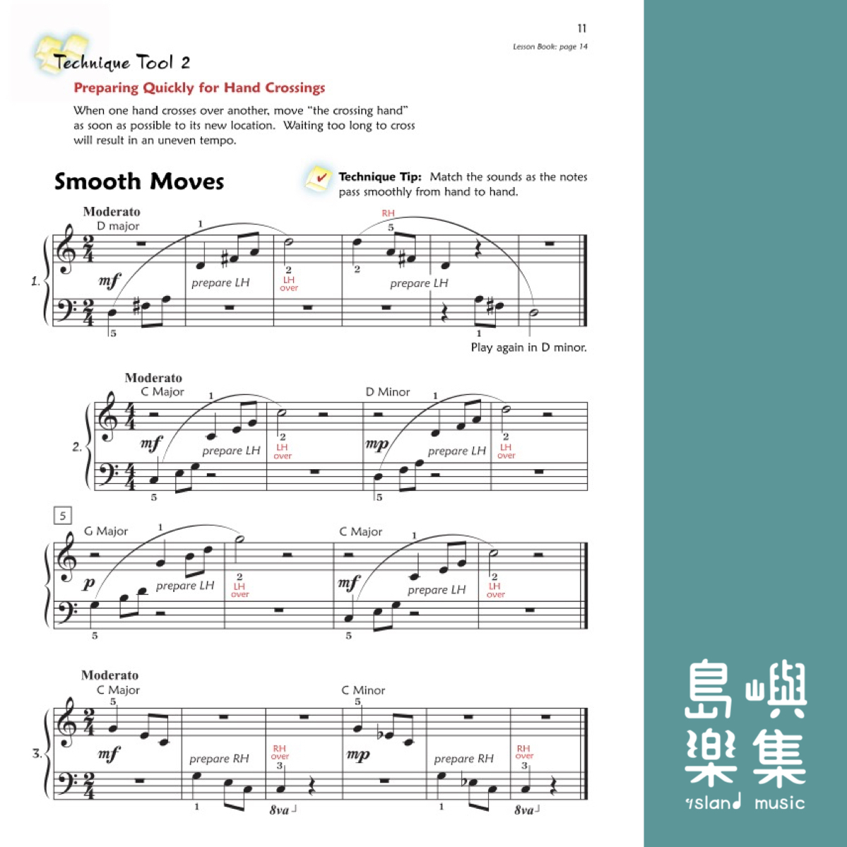 Alfred's Premier Piano Course Technique 2B