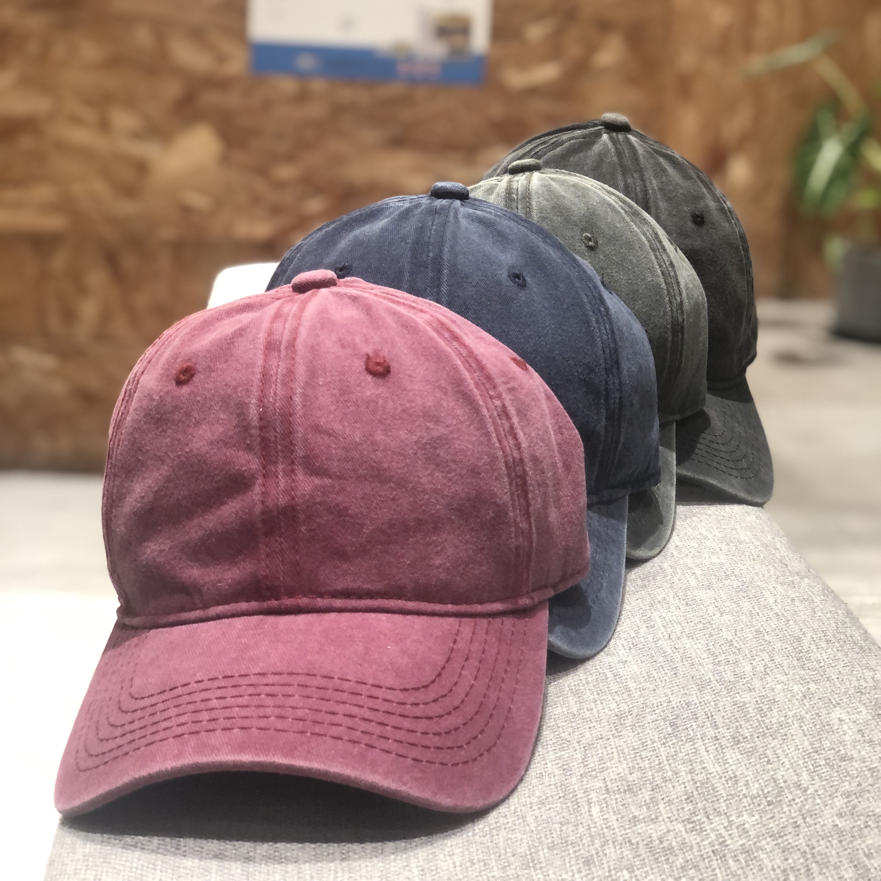 復古水洗老帽 B0048