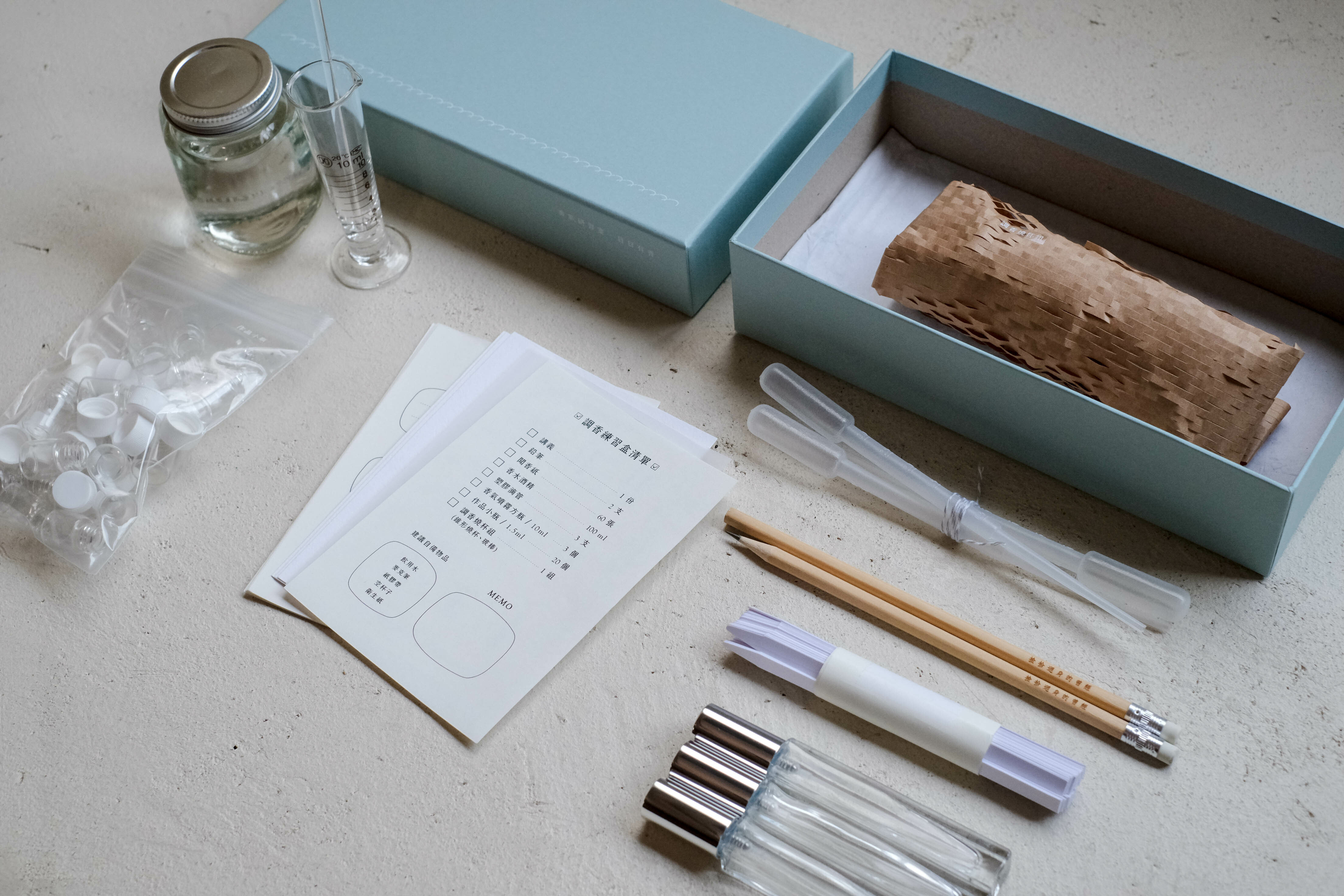 線上課程材料包｜調香練習盒