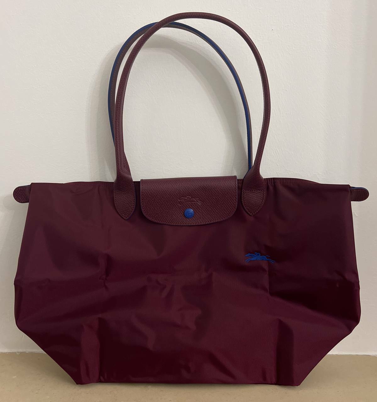 [S] LONGCHAMP LEPLIAGE CLUB LONG HANDLES BIG SIZE,BURGUNDY, L1899619P22 (SLC61)