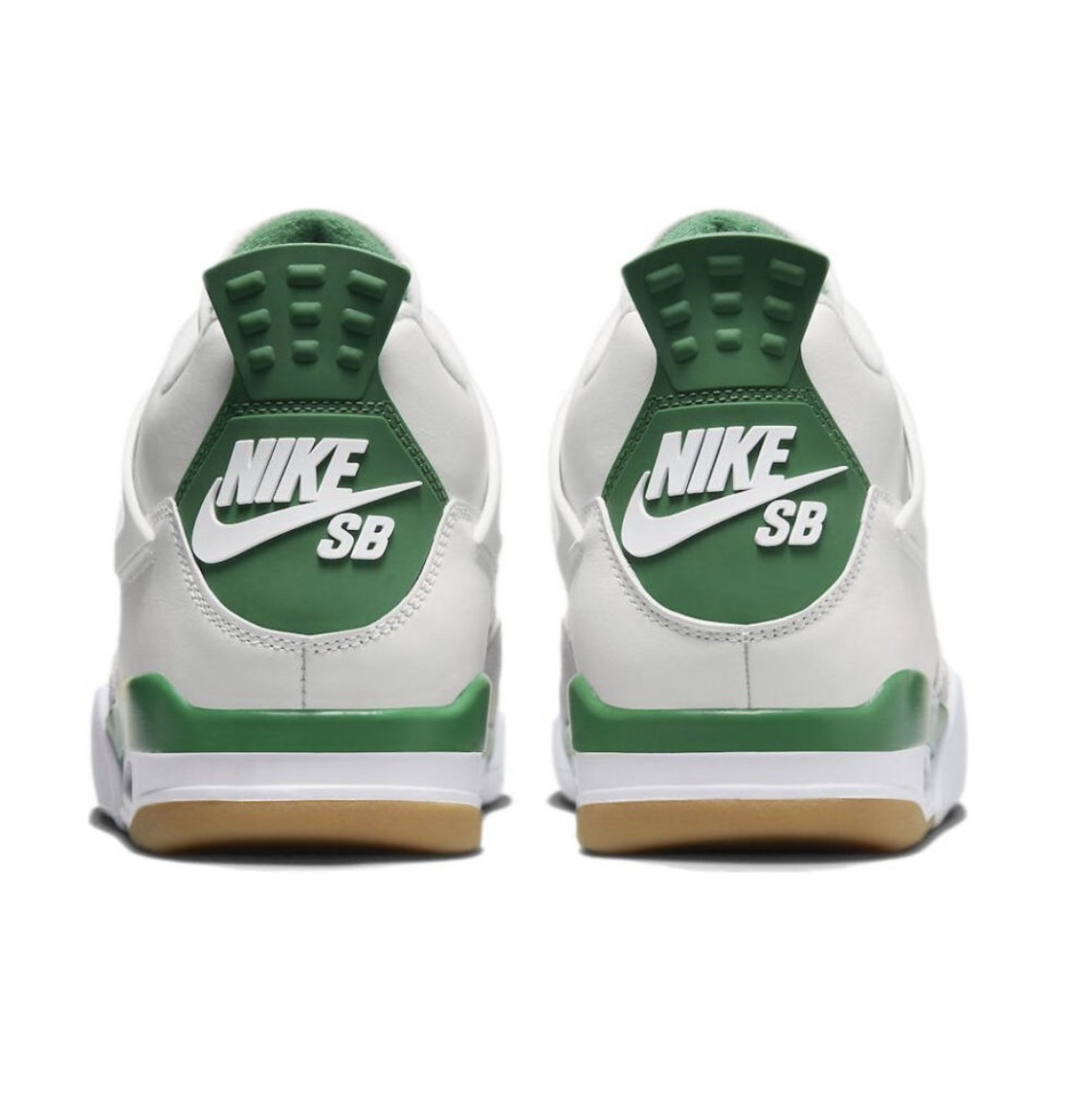 Nike Air Jordan 4 x Nike SB Pine Green 聯名限定白綠綠松石復古籃球