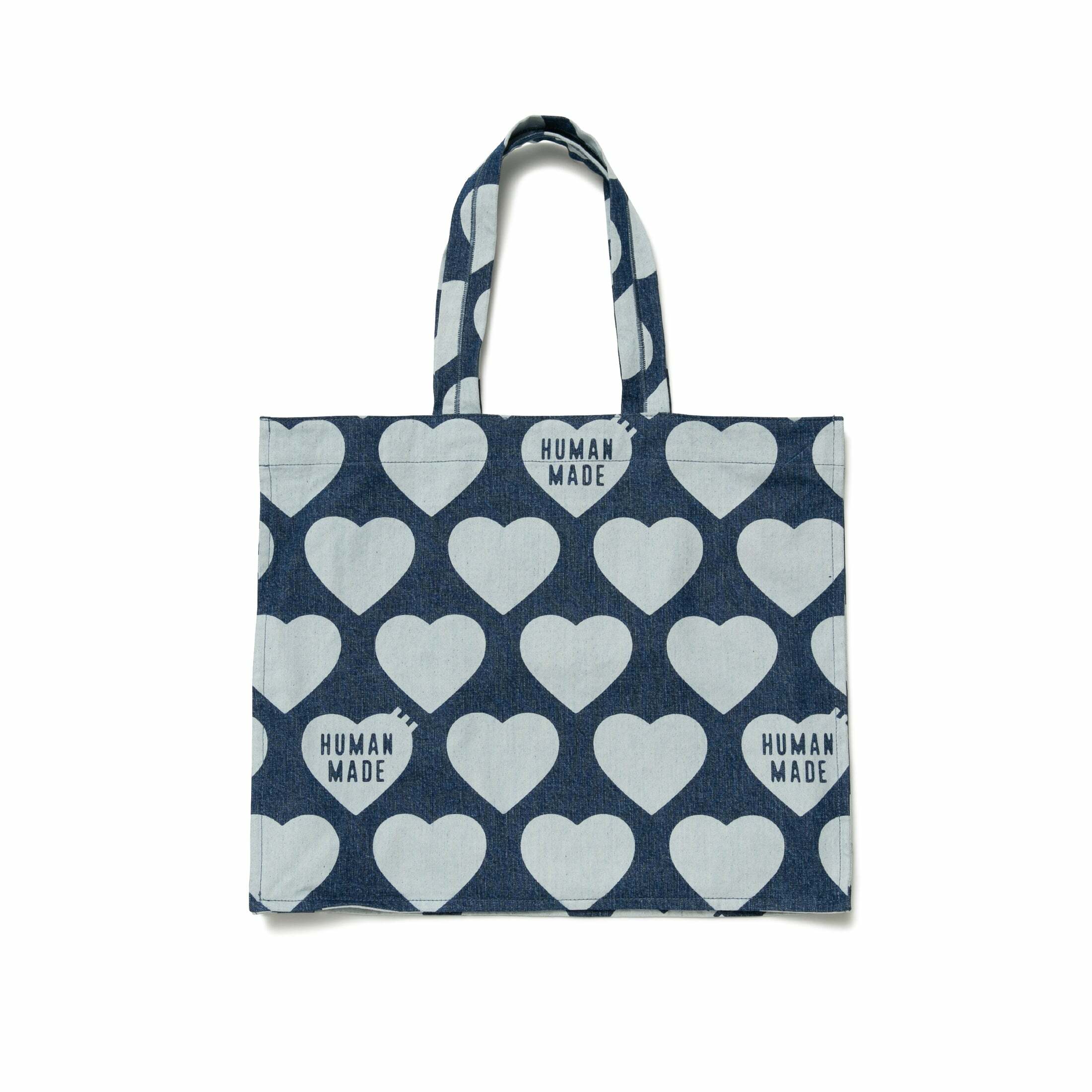 (Pre Order/ Limited Time Offer) Human Made Heart Denim Tote Bag