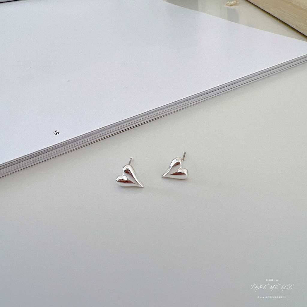 簡單的愛｜全純銀耳環