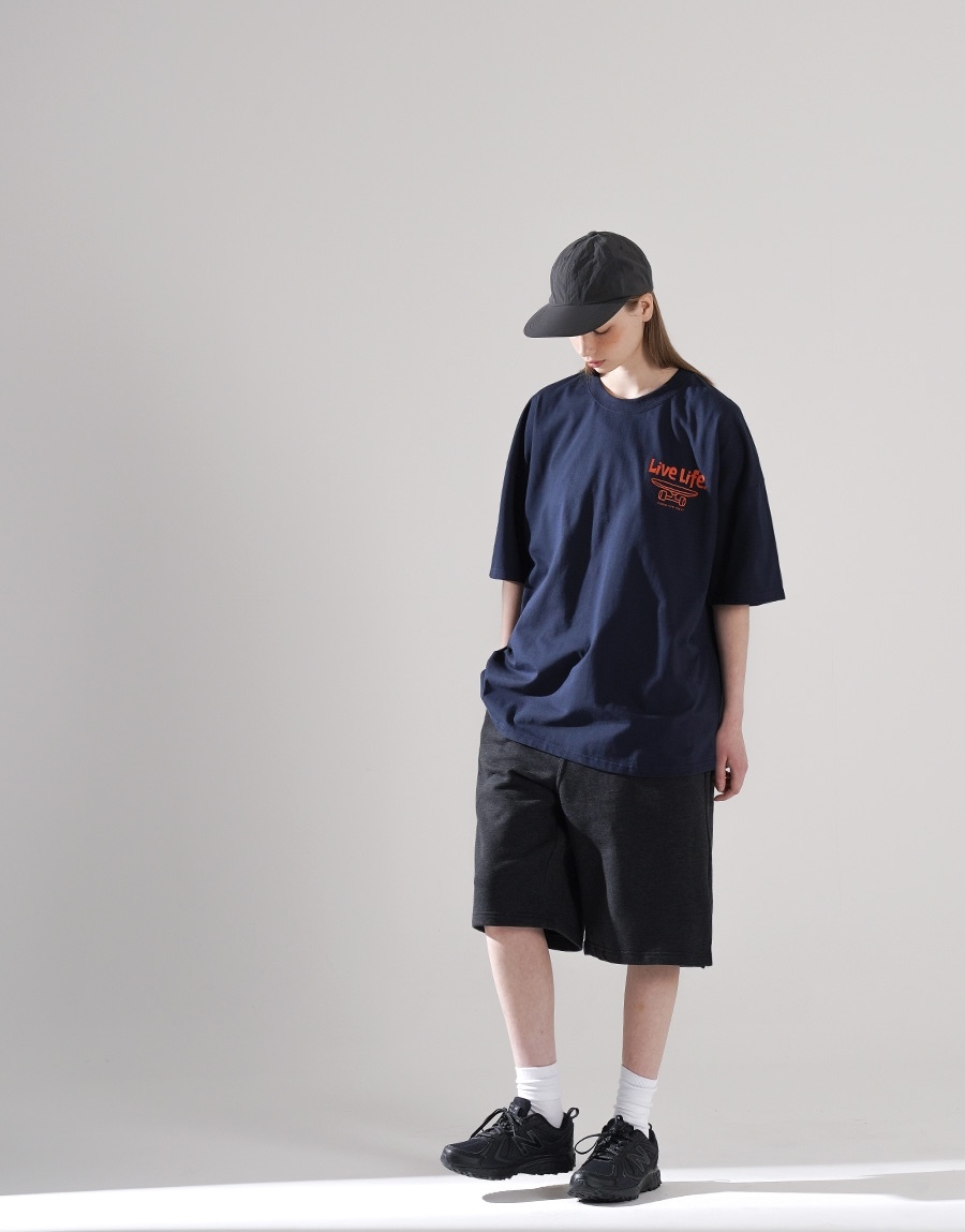 <預購> 韓國PERSTEP Live Life純棉短T