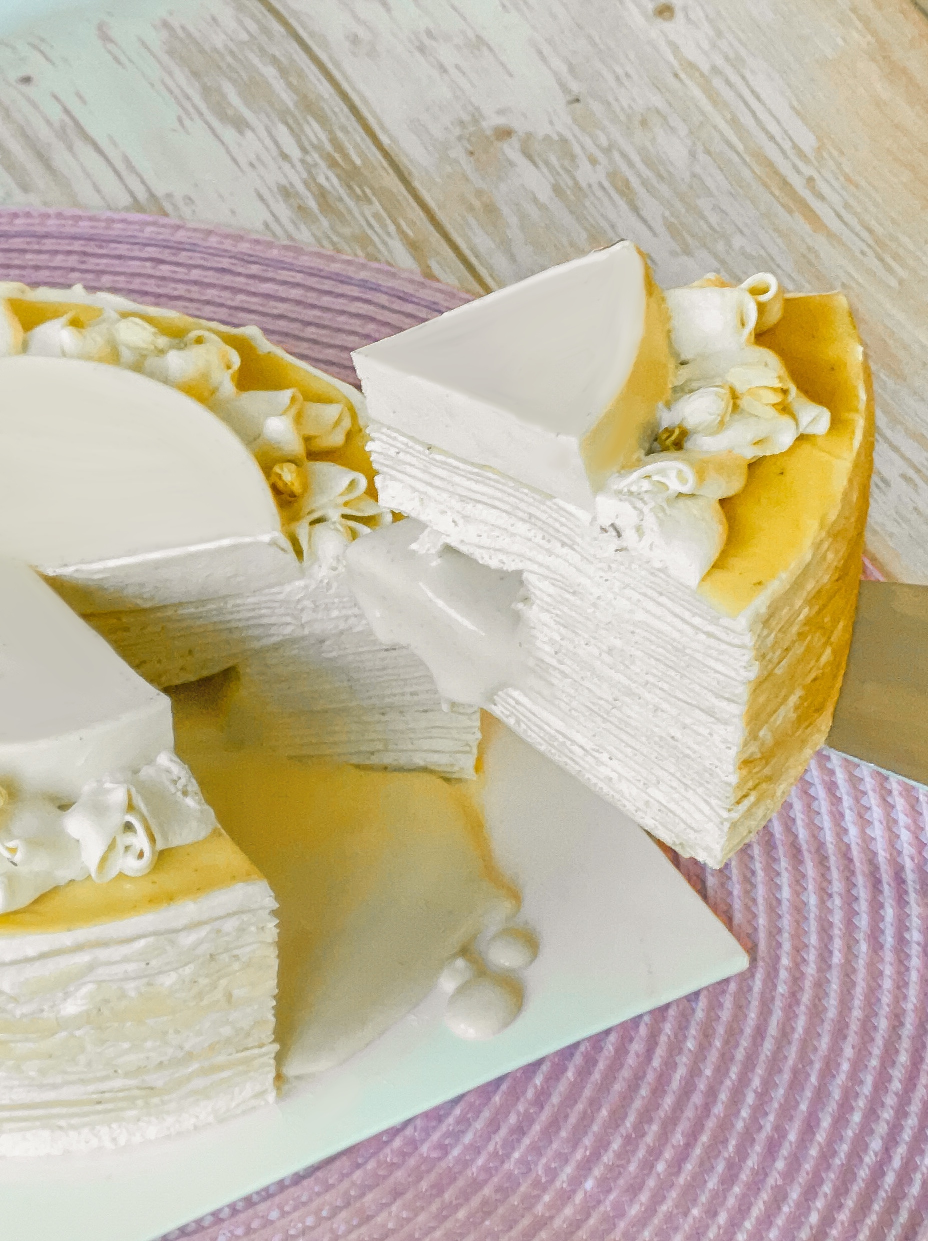 茉莉花千層蛋糕